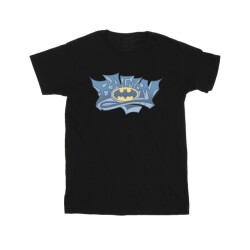 Li-cense Dc comics meisjes batman graffiti logo katoenen t-shirt