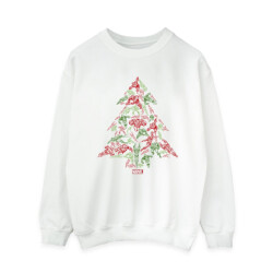 Li-cense Marvel dames avengers kerstboom sweatshirt