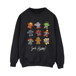 Li-cense Marvel dames gingerbread avengers sweatshirt
