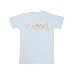 Li-cense Gossip girl heren goud logo t-shirt