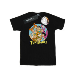 Li-cense The flintstones meisjes groep cirkel katoenen t-shirt