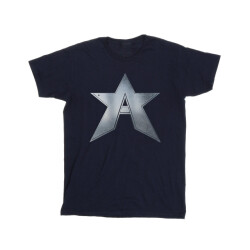 Li-cense Marvel heren the falcon en de wintersoldaat een ster t-shirt