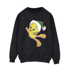Li-cense Looney tunes dames tweety kerstmuts sweatshirt