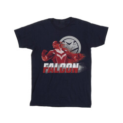 Li-cense Marvel heren the falcon and the winter soldier falcon red fury t-shirt