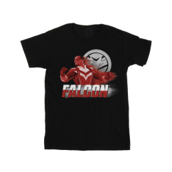Li-cense Marvel heren the falcon and the winter soldier falcon red fury t-shirt