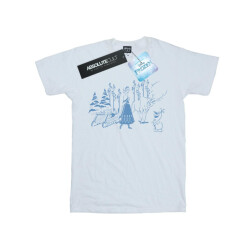 Li-cense Disney heren frozen anna sven en olaf t-shirt