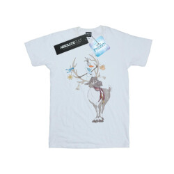 Li-cense Disney heren frozen sven en olaf kerst ornamenten t-shirt