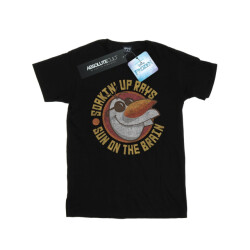 Li-cense Disney heren frozen olaf zon op de hersenen t-shirt