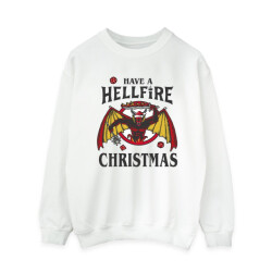 Li-cense Netflix dames stranger things hellfire kerst sweatshirt