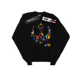 Li-cense Star wars dames silhouet collage sweatshirt