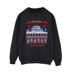 Li-cense Netflix dames stranger things fair isle sweatshirt