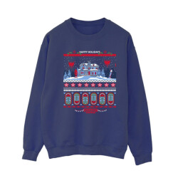 Li-cense Netflix dames stranger things fair isle sweatshirt