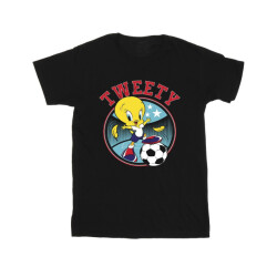 Li-cense Looney tunes meisjes tweety voetbal cirkel katoenen t-shirt