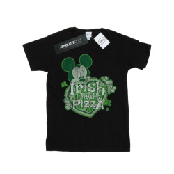 Li-cense Disney heren mickey mouse shamrock pizza t-shirt