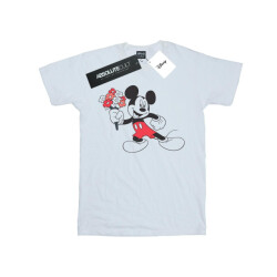 Li-cense Disney meisjes mickey mouse bloemen katoenen t-shirt
