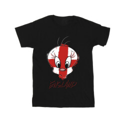 Li-cense Looney tunes meisjes tweety engeland gezicht katoenen t-shirt