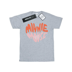 Li-cense Disney meisjes minnie mouse hartvormig katoenen t-shirt