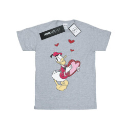 Li-cense Disney meisjes donald duck liefdeshart katoenen t-shirt