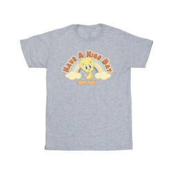 Li-cense Looney tunes meisjes have a nice day katoenen t-shirt