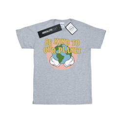 Li-cense Disney meisjes mickey mouse be kind to our planet katoenen t-shirt