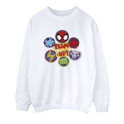 Li-cense Marvel dames spidey en zijn verbazingwekkende vrienden team up sweatshirt