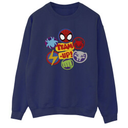 Li-cense Marvel dames spidey en zijn verbazingwekkende vrienden team up sweatshirt