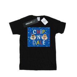 Li-cense Disney heren knabbel en babbel blauw frame t-shirt