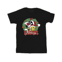 Li-cense Looney tunes meisjes seizoenen groeten katoenen t-shirt