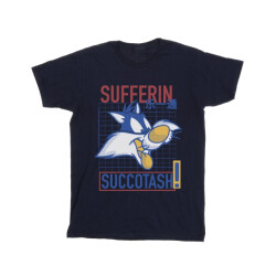 Li-cense Looney tunes dames sylvester sufferin succotash katoenen vriendje t-shirt