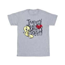 Li-cense Looney tunes meisjes tweety liefde hart katoenen t-shirt