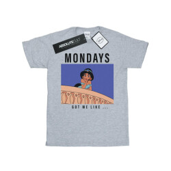 Li-cense Disney princess meisjes jasmine mondays got me like katoenen t-shirt