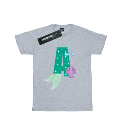 Li-cense Disney meisjes alphabet a is for ariel katoenen t-shirt
