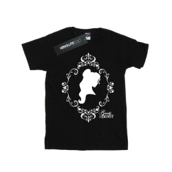 Li-cense Disney princess meisjes belle silhouet katoenen t-shirt