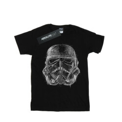 Li-cense Star wars katoenen stormtrooper krabbelhelm t-shirt voor meisjes