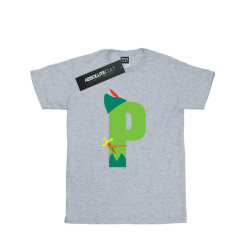 Li-cense Disney meisjes alphabet p is for peter pan katoenen t-shirt
