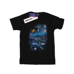 Li-cense Disney katoenen t-shirt met jassendetail voor meisjes