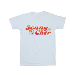 Li-cense Sonny & cher logo t-shirt met kleurverloop voor heren