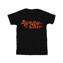 Li-cense Sonny & cher logo t-shirt met kleurverloop voor heren