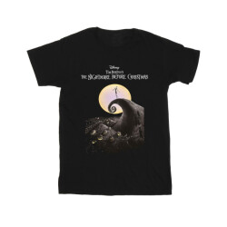Li-cense The nightmare before christmas meisjes maan poster katoen t-shirt