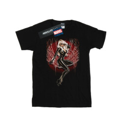 Li-cense Marvel heren kat spinnenweb t-shirt