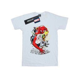 Li-cense Marvel meisjes spider-man schurken cover katoenen t-shirt