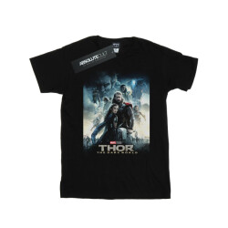 Li-cense Marvel studios meisjes thor the dark world poster katoenen t-shirt
