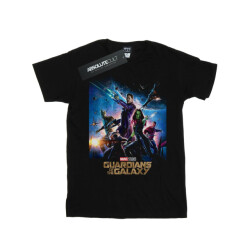 Li-cense Marvel studios meisjes guardians of the galaxy poster katoenen t-shirt