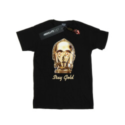 Li-cense Star wars heren the rise of skywalker c-3po stay gold t-shirt