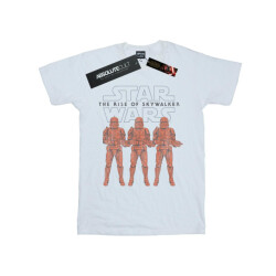 Li-cense Star wars dames the rise of skywalker stormtrooper colour line up katoenen vriendje t-shirt