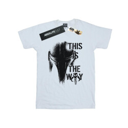 Li-cense Star wars heren the mandalorian de weg t-shirt