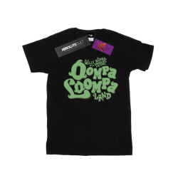 Li-cense Willy wonka and the chocolate factory meisjes oompa loompa land katoenen t-shirt