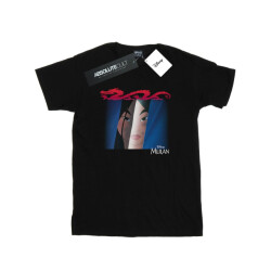 Li-cense Disney meisjes mulan gezicht peep katoenen t-shirt