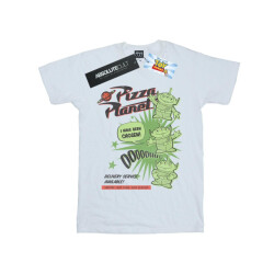 Li-cense Disney dames toy story 4 pizza planet little green men katoenen vriendje t-shirt