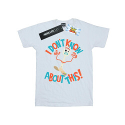 Li-cense Disney dames toy story 4 forky i dont know about this katoenen vriendje t-shirt